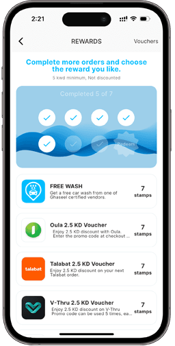Ghaseel Rewards Program